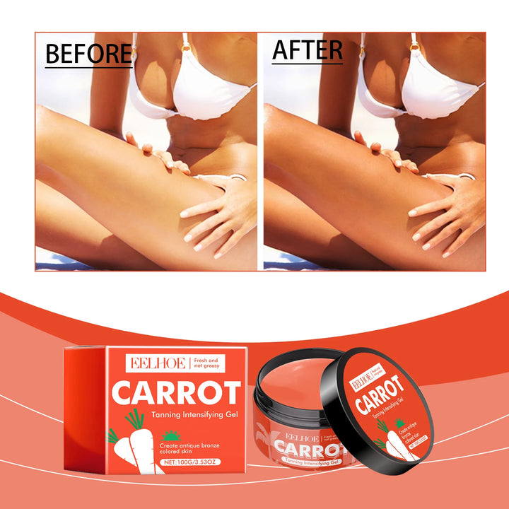 EELHOE Carrot Tanning Gel – Skin Tone & Bronzing Care