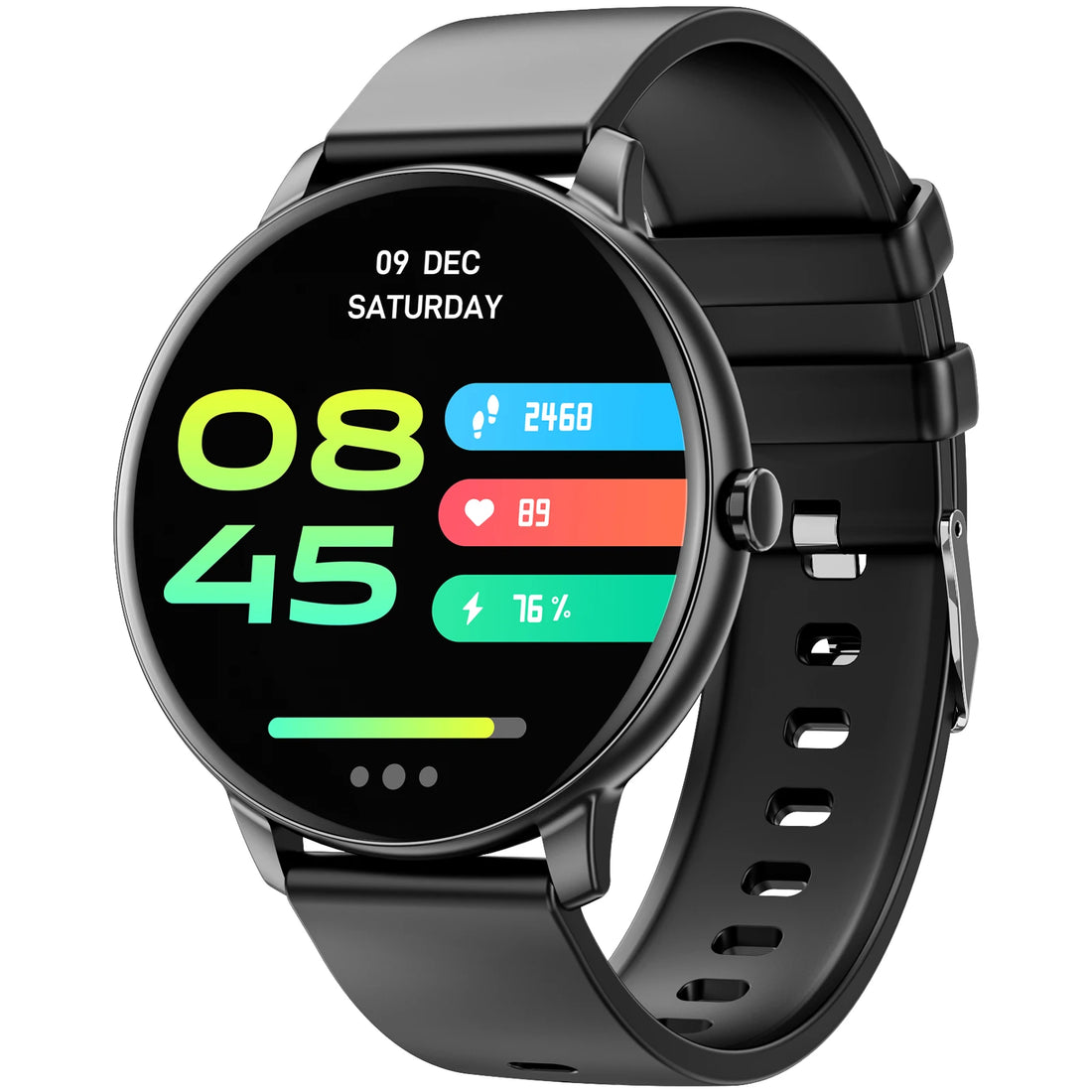 Hwagol 1.39″ Smartwatch – Bluetooth Calls, IP67 Waterproof