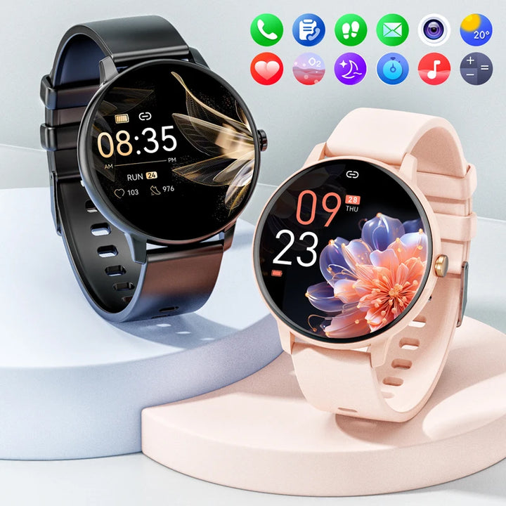 Hwagol 1.39″ Smartwatch – Bluetooth Calls, IP67 Waterproof