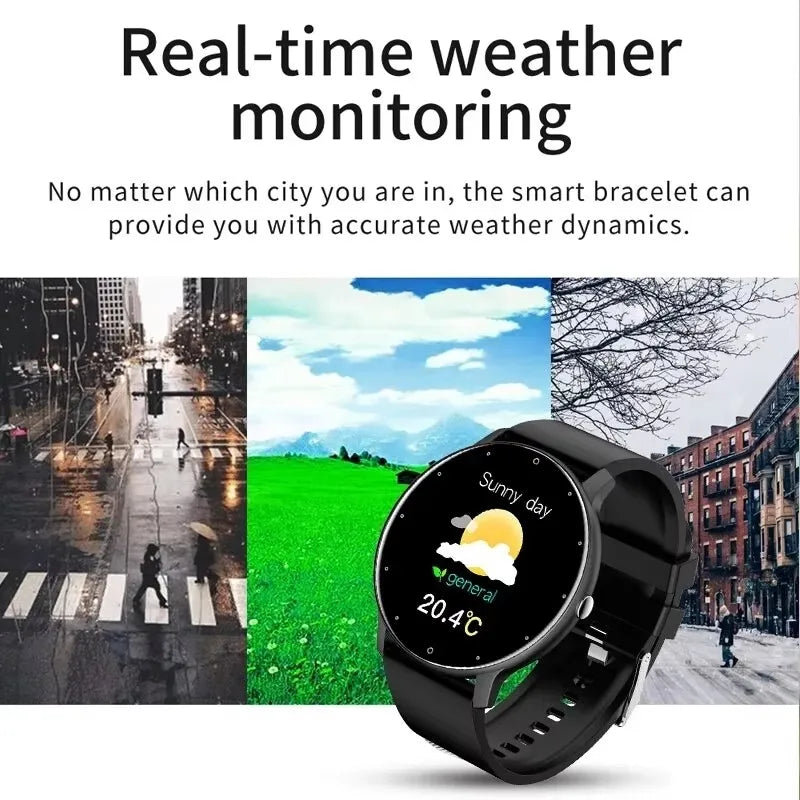 LIGE 2025 Smartwatch Men Bluetooth Fitness Tracker