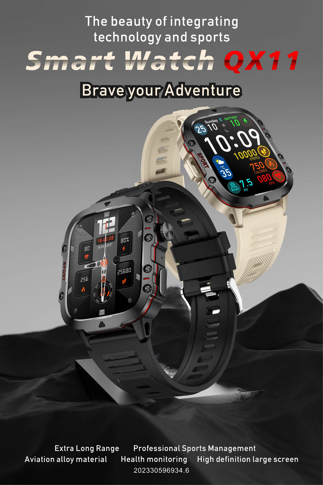 Military Smart Watch for Men: