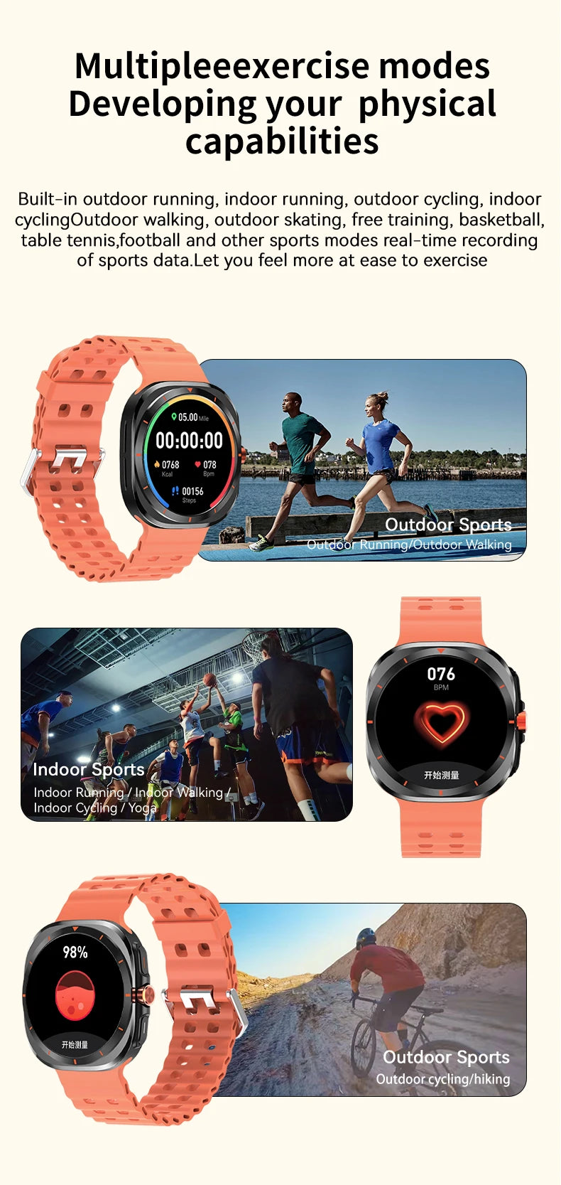 LAXASFIT GT7 Ultra Smartwatch