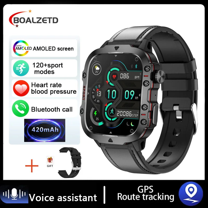 Military Smart Watch for Men: