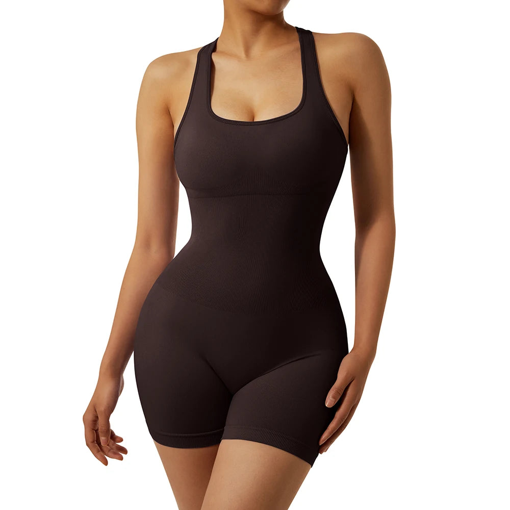Women’s Sleeveless Yoga Jumpsuit