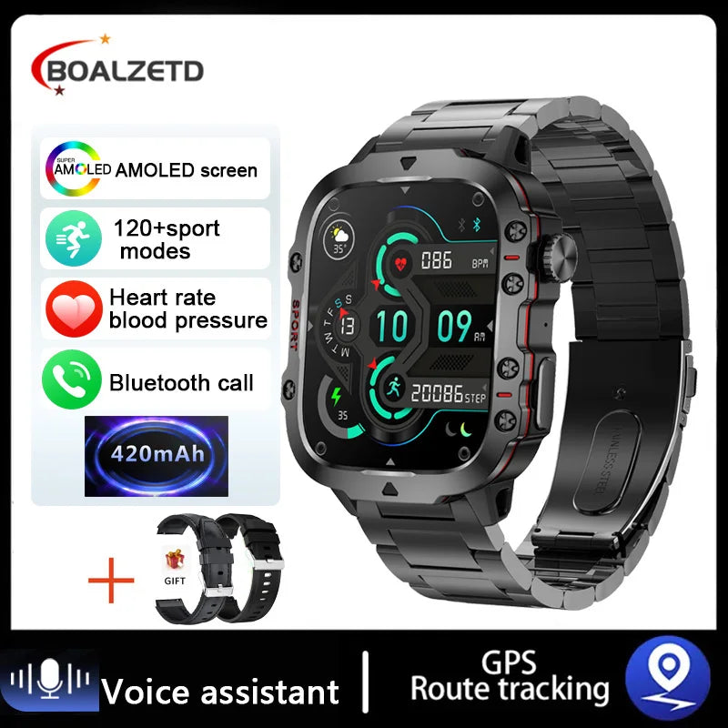 Military Smart Watch for Men: