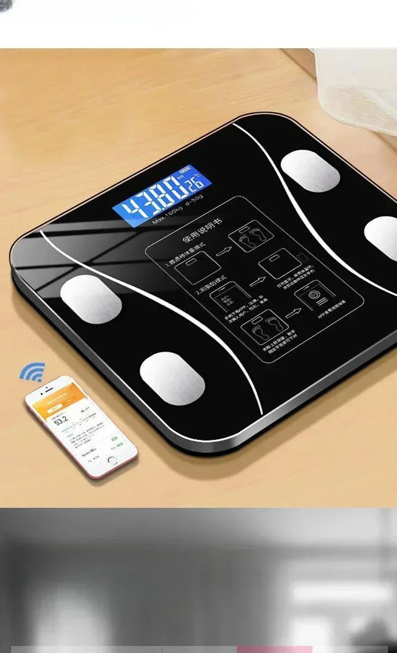 Smart Bluetooth Body Fat & BMI Scale