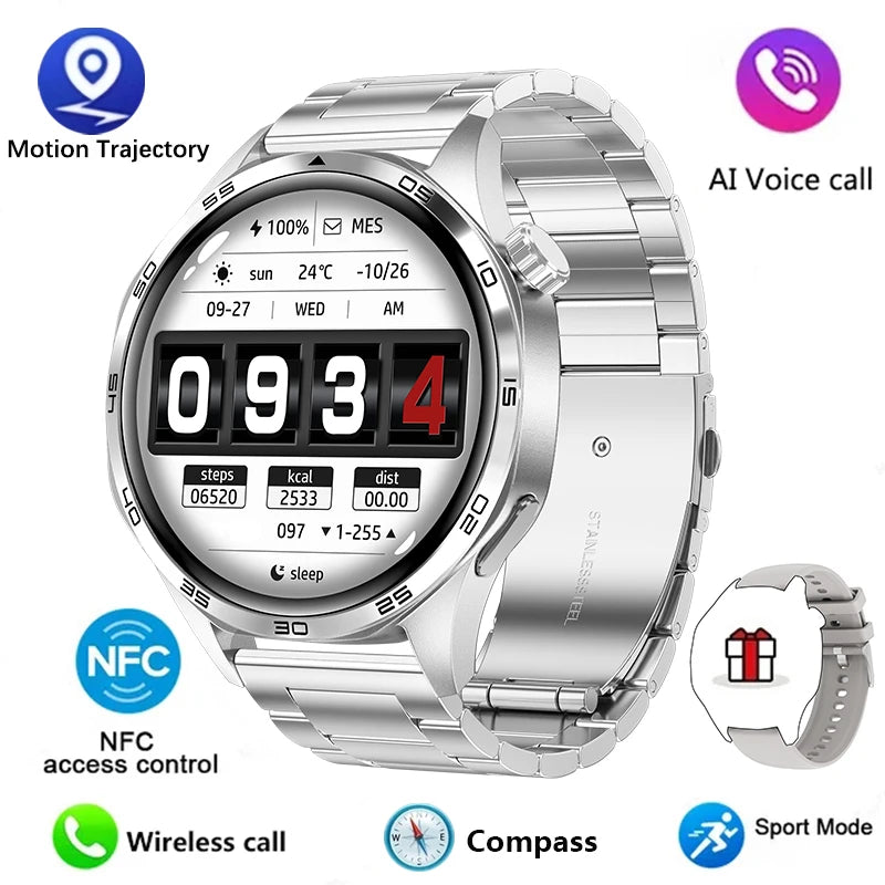 GT5 Pro Smart Watch with AMOLED, GPS & NFC