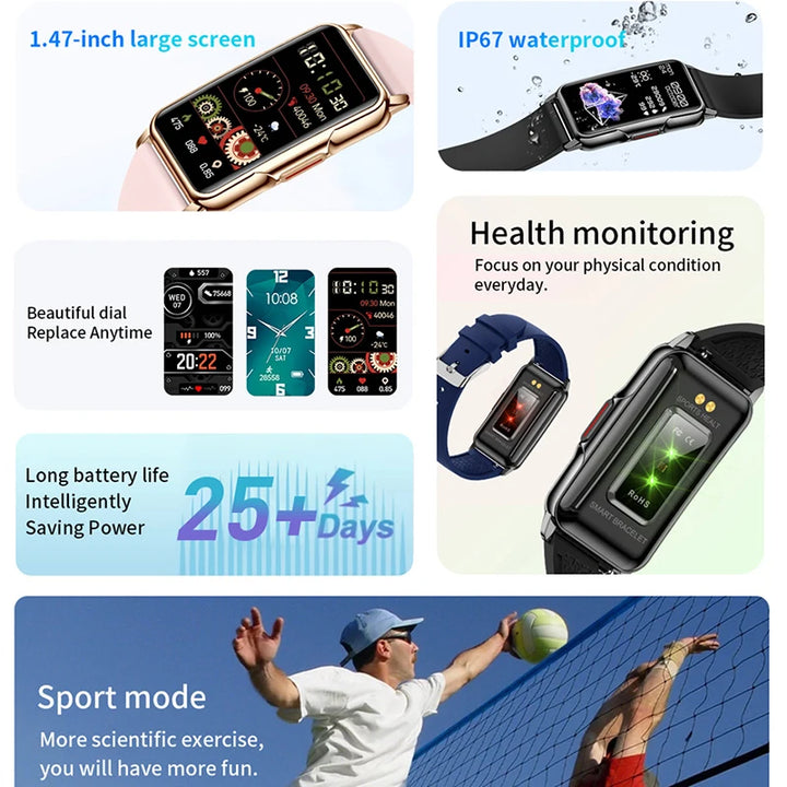 Full-Touch GPS Sports Smartwatch