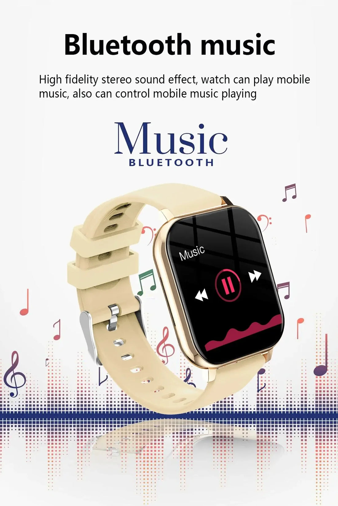 Full-Touch GPS Sports Smartwatch