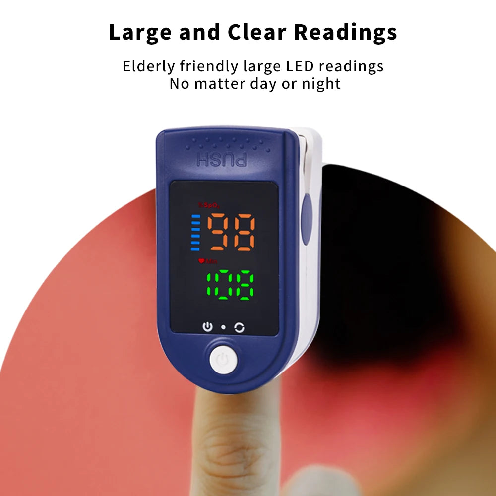 AiQUE Portable Fingertip Oximeter