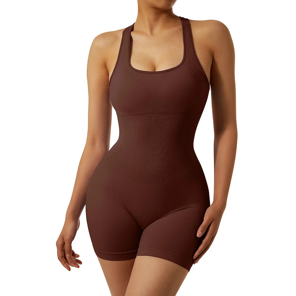 Women’s Sleeveless Yoga Jumpsuit