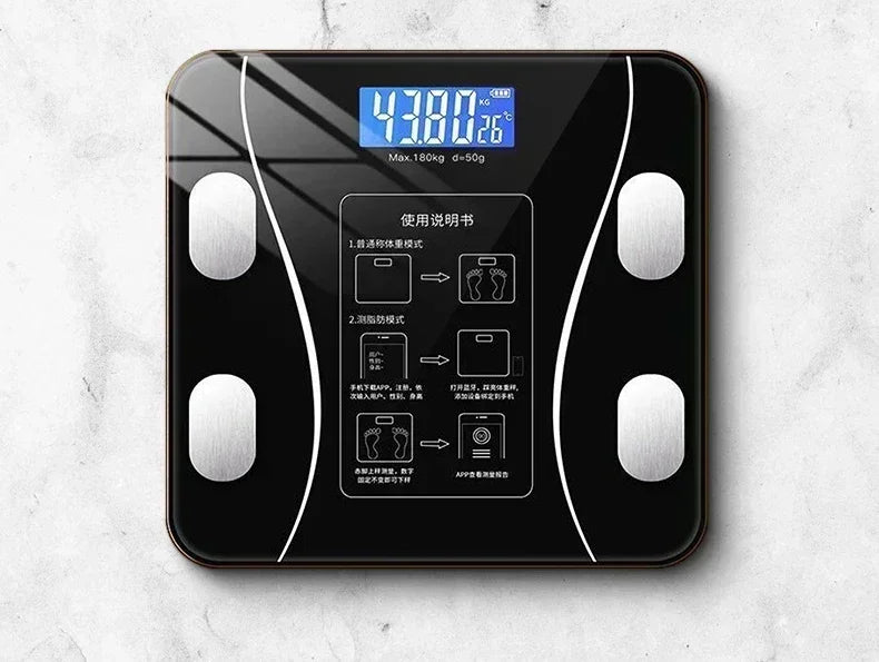 Smart Bluetooth Body Fat & BMI Scale