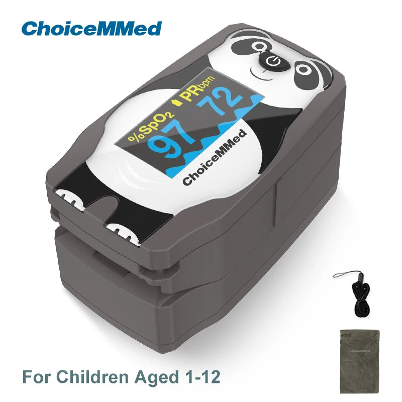 ChoiceMMed Pediatric OLED Finger Pulse Oximeter