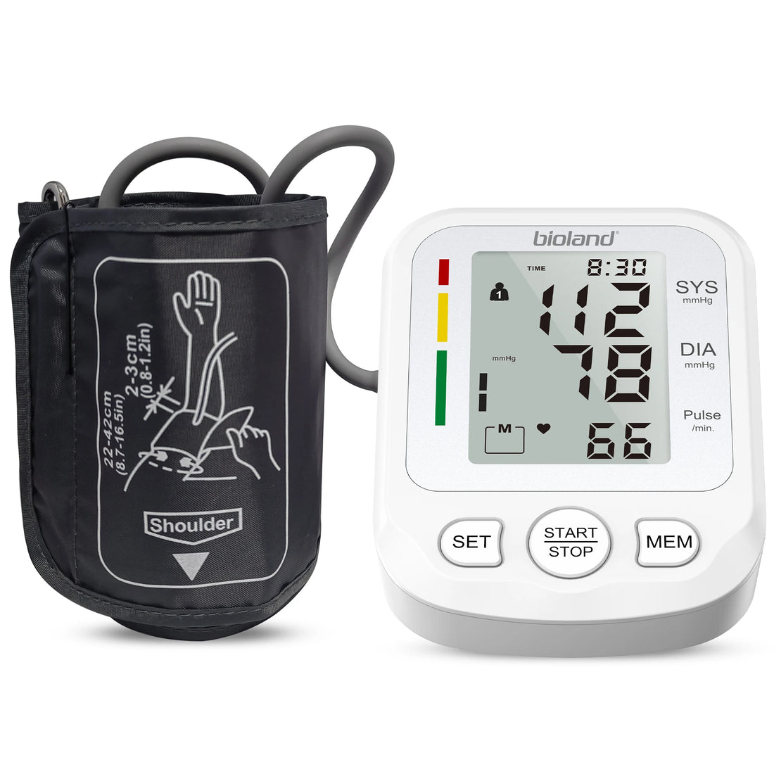 Bioland 2008 Digital Upper Arm Blood Pressure Monitor
