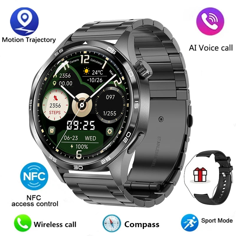 GT5 Pro Smart Watch with AMOLED, GPS & NFC