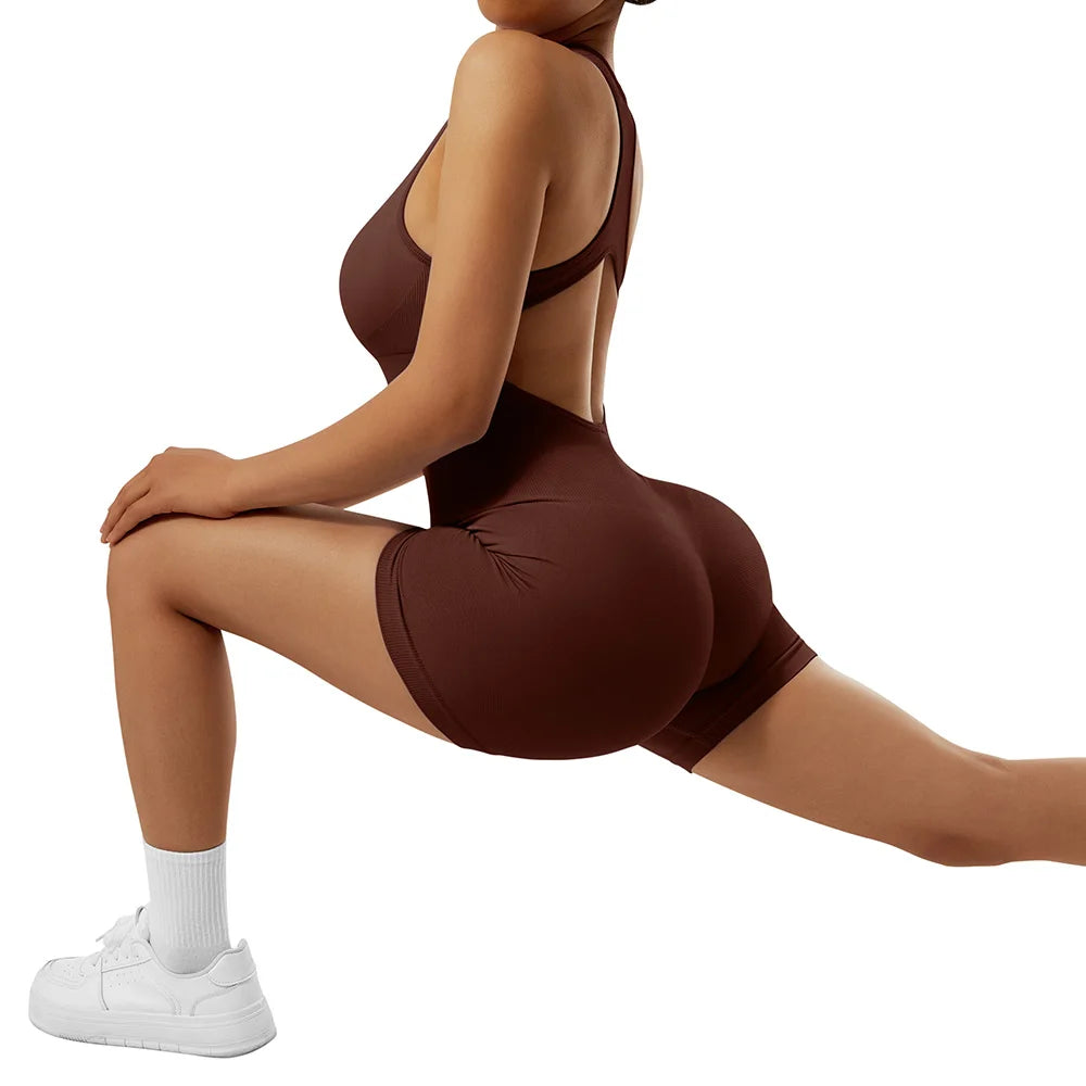 Women’s Sleeveless Yoga Jumpsuit