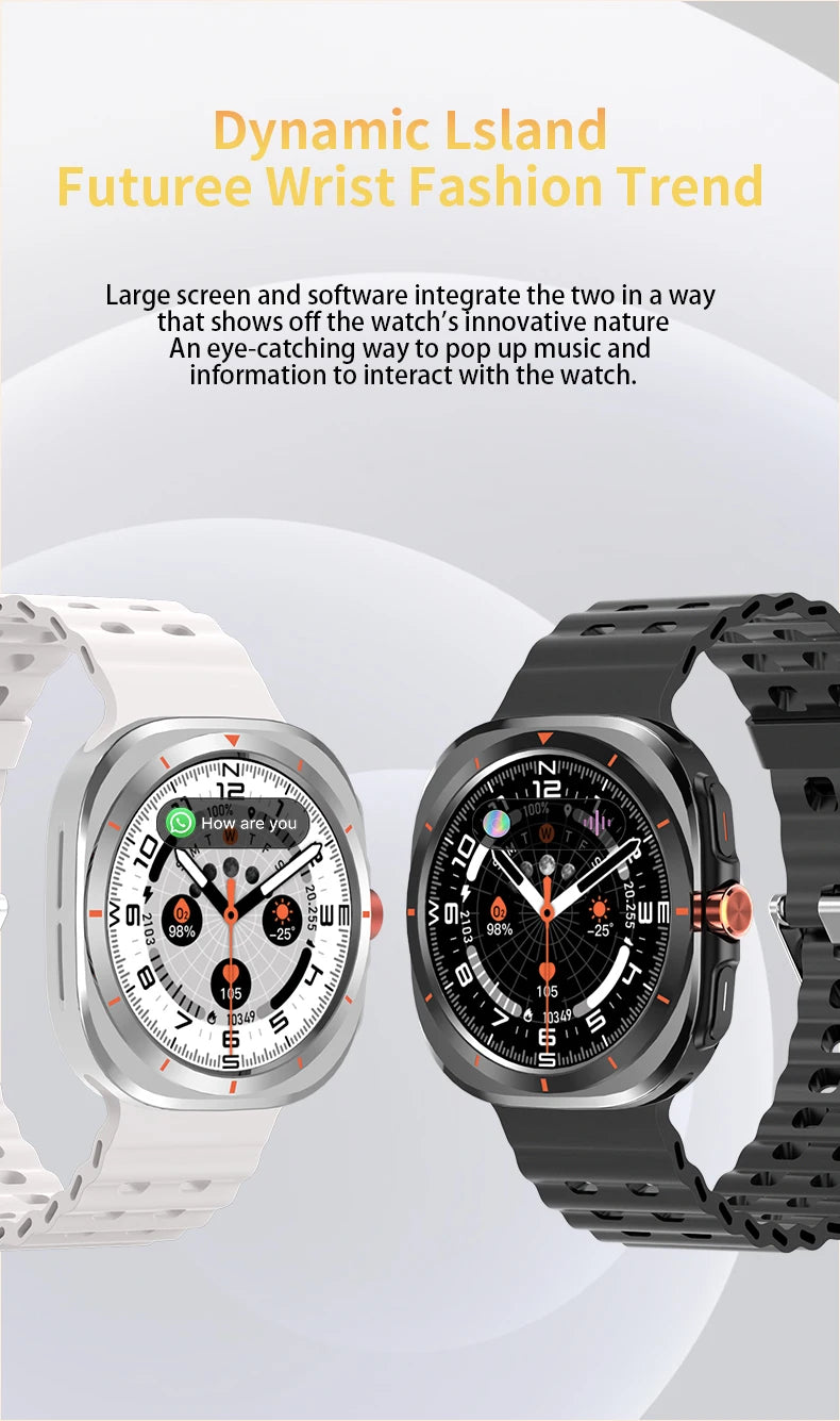 LAXASFIT GT7 Ultra Smartwatch