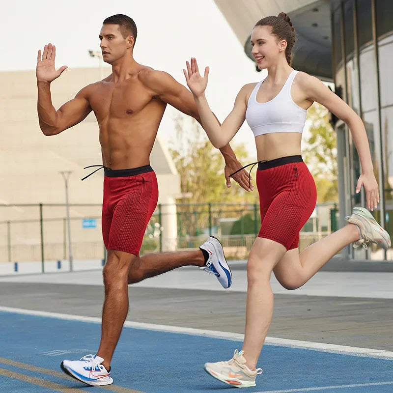 Unisex Quick-Dry Running Tight Shorts