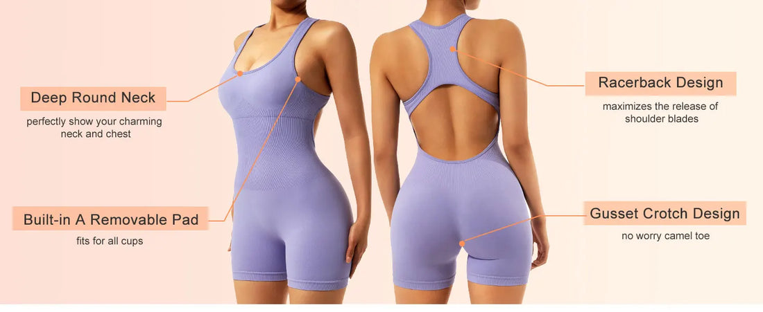 Women’s Sleeveless Yoga Jumpsuit