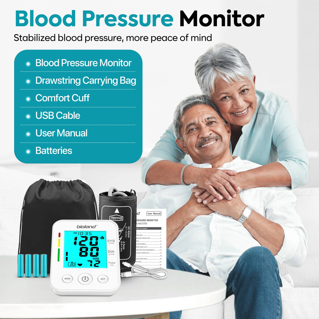 Bioland 2008 Digital Upper Arm Blood Pressure Monitor