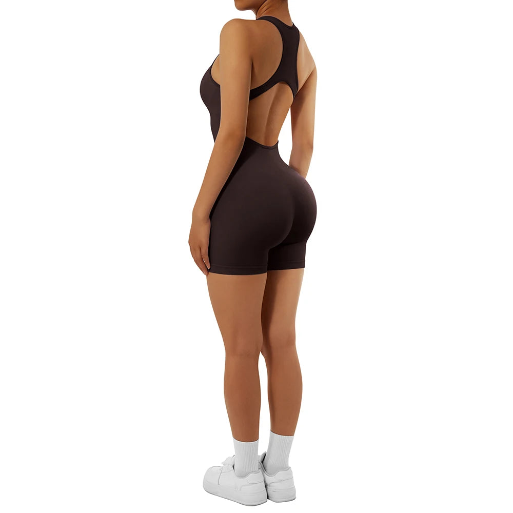 Women’s Sleeveless Yoga Jumpsuit