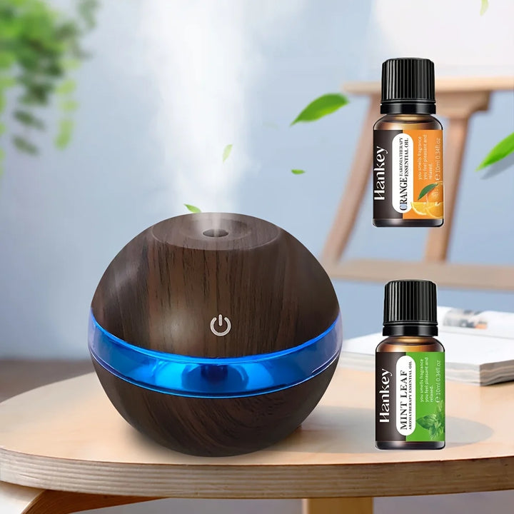 1pc Rattan-Style Aroma Diffuser with Auto Shut-Off