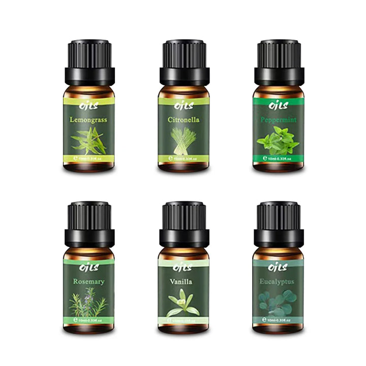 6-Pack 10ml Essential Oil Set – US Stock