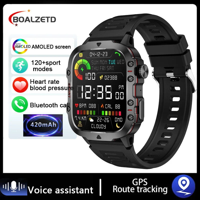 Military Smart Watch for Men: