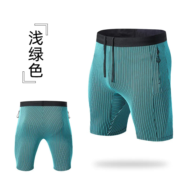 Unisex Quick-Dry Running Tight Shorts