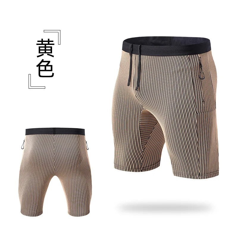 Unisex Quick-Dry Running Tight Shorts