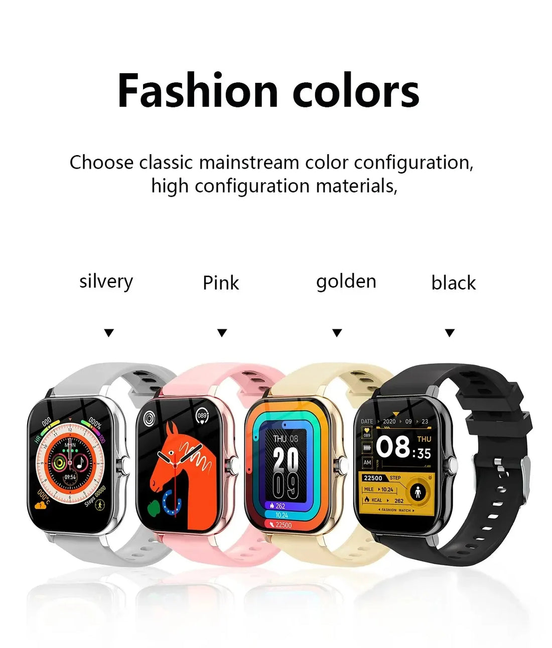 Full-Touch GPS Sports Smartwatch