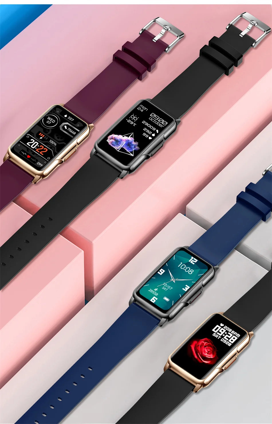 Full-Touch GPS Sports Smartwatch