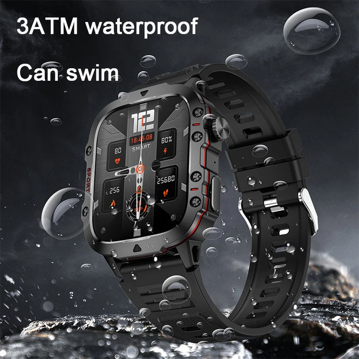 Military Smart Watch for Men: