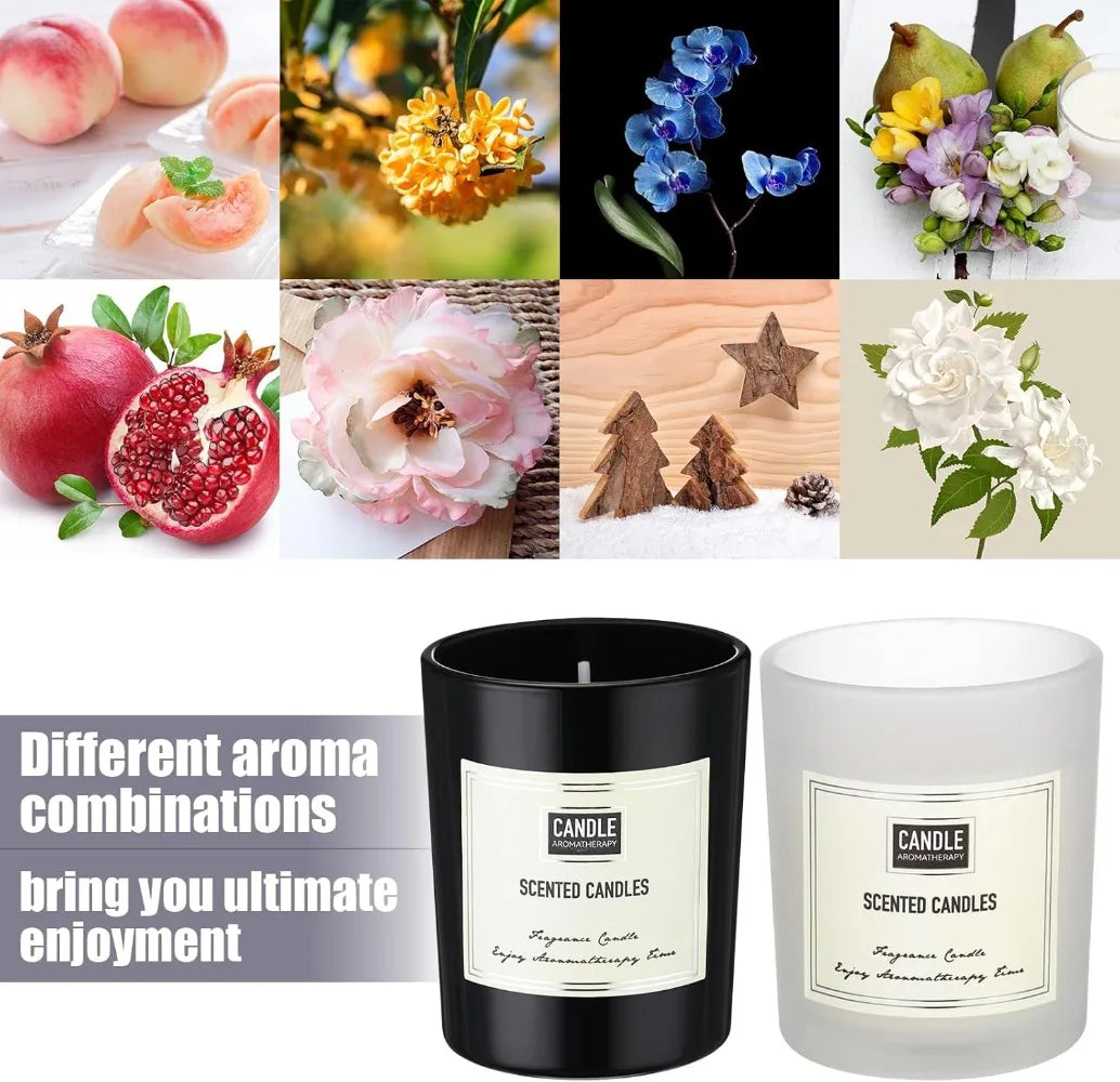 48-Piece Scented Soy Candle Gift Set