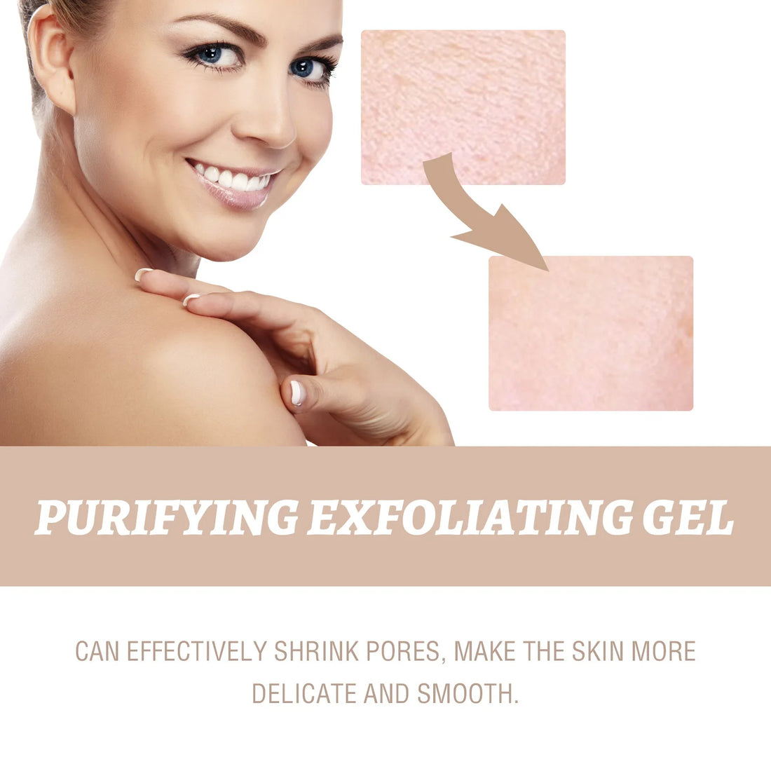 Deep Cleansing Exfoliating Gel – Facial Scrub & Moisturizer 50g