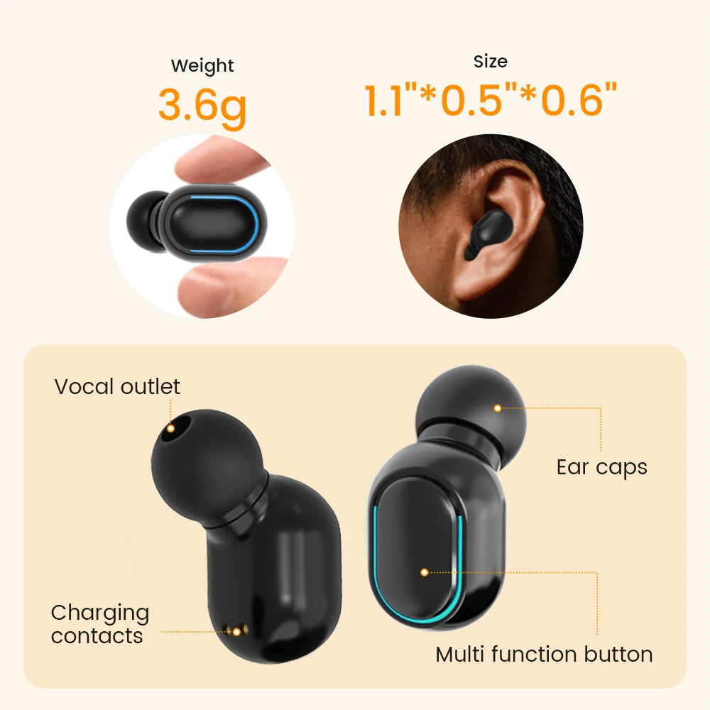 Rechargeable Invisible Hearing Aids