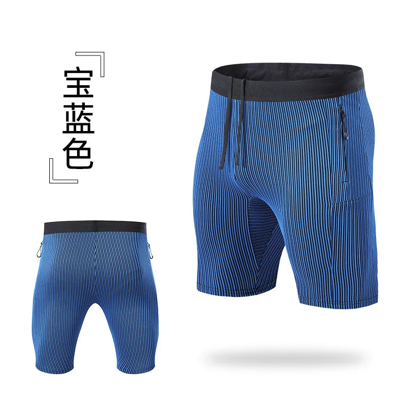Unisex Quick-Dry Running Tight Shorts