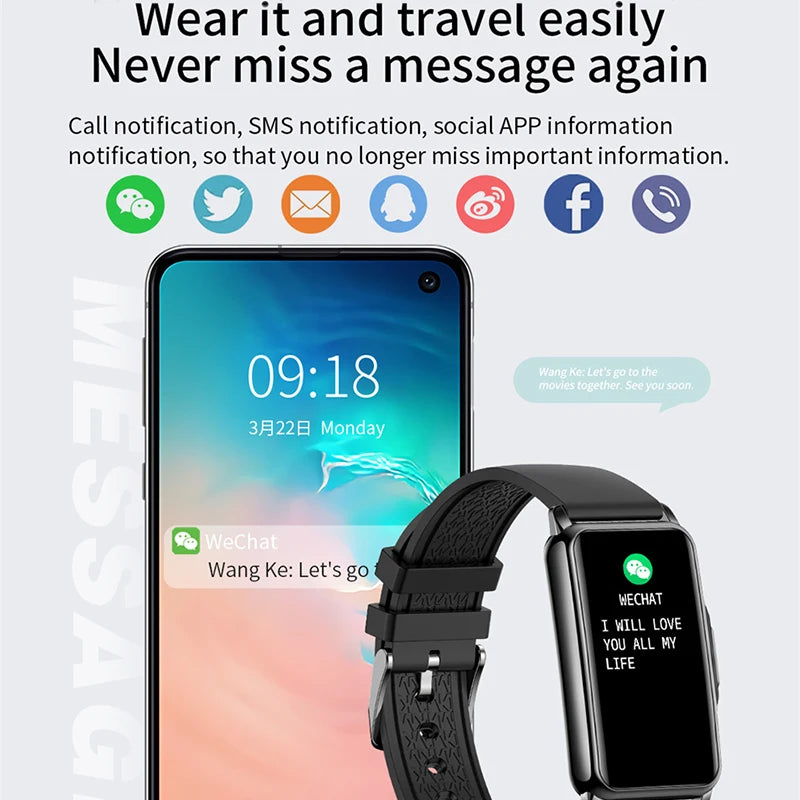 Full-Touch GPS Sports Smartwatch