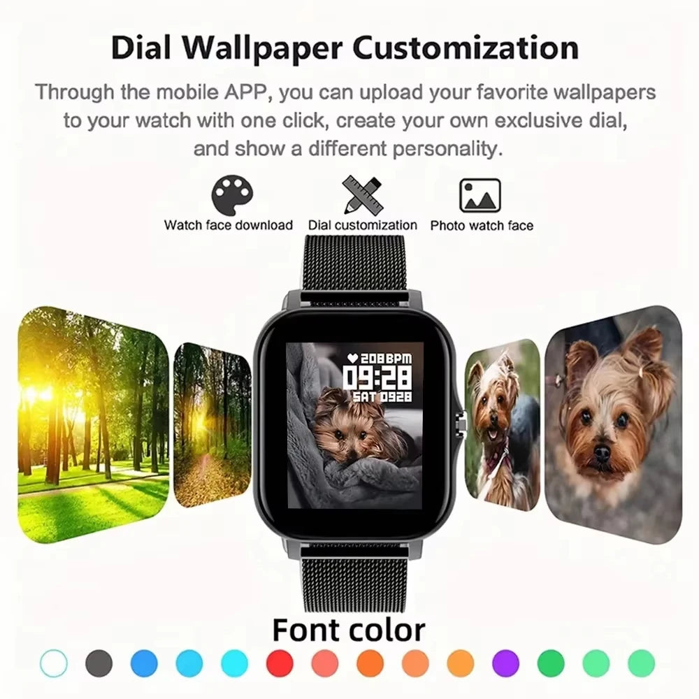 Full-Touch GPS Sports Smartwatch
