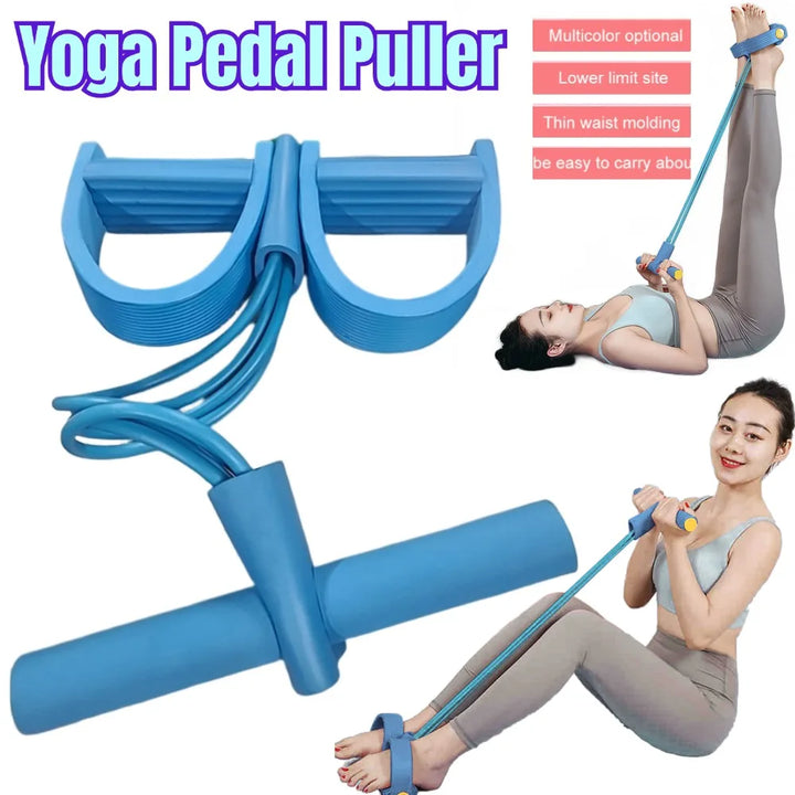 Pedal Resistance Band Sit-Up Trainer