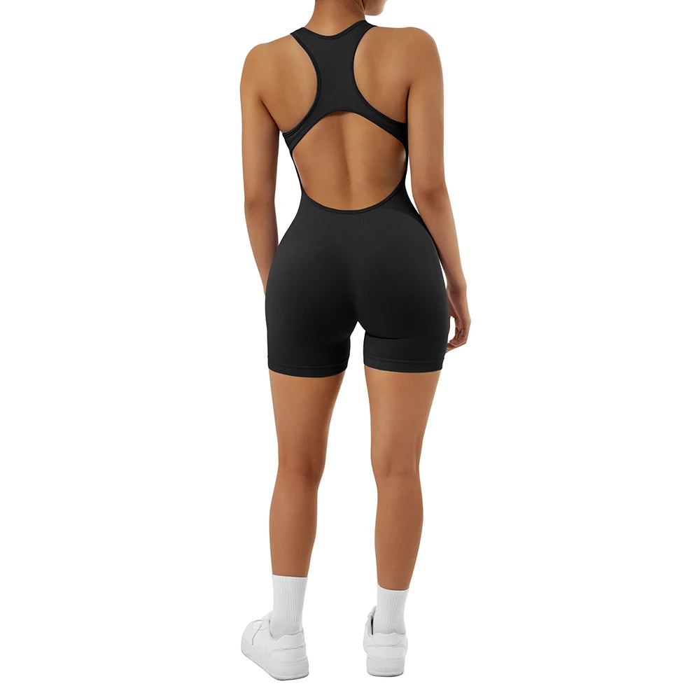 Women’s Sleeveless Yoga Jumpsuit
