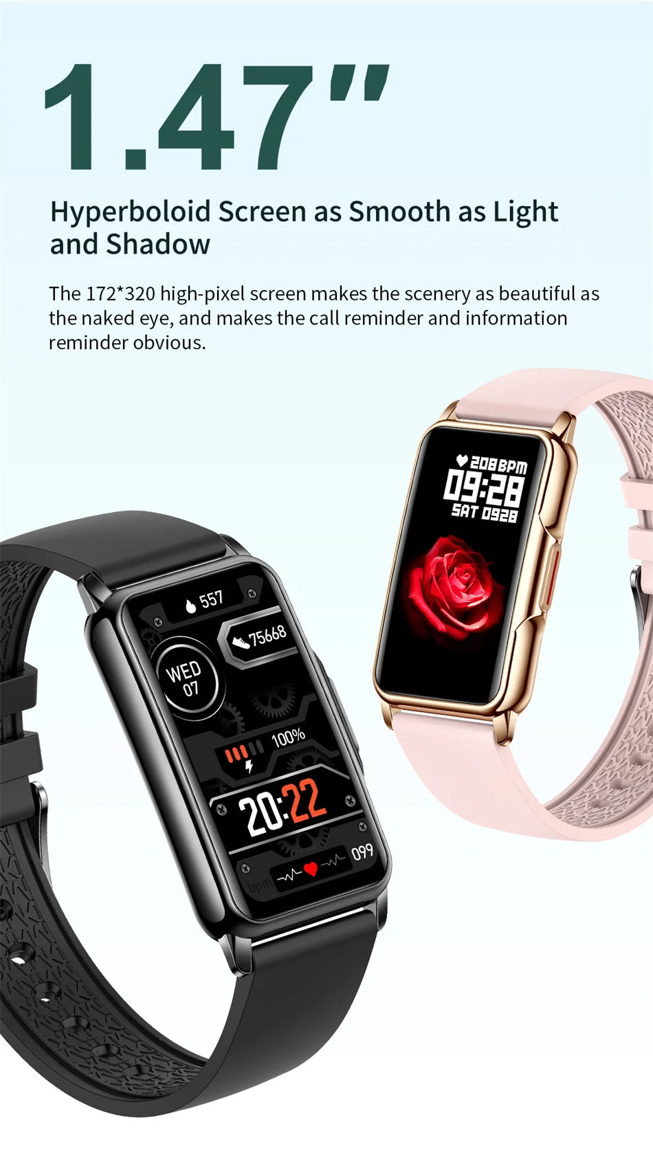 Full-Touch GPS Sports Smartwatch