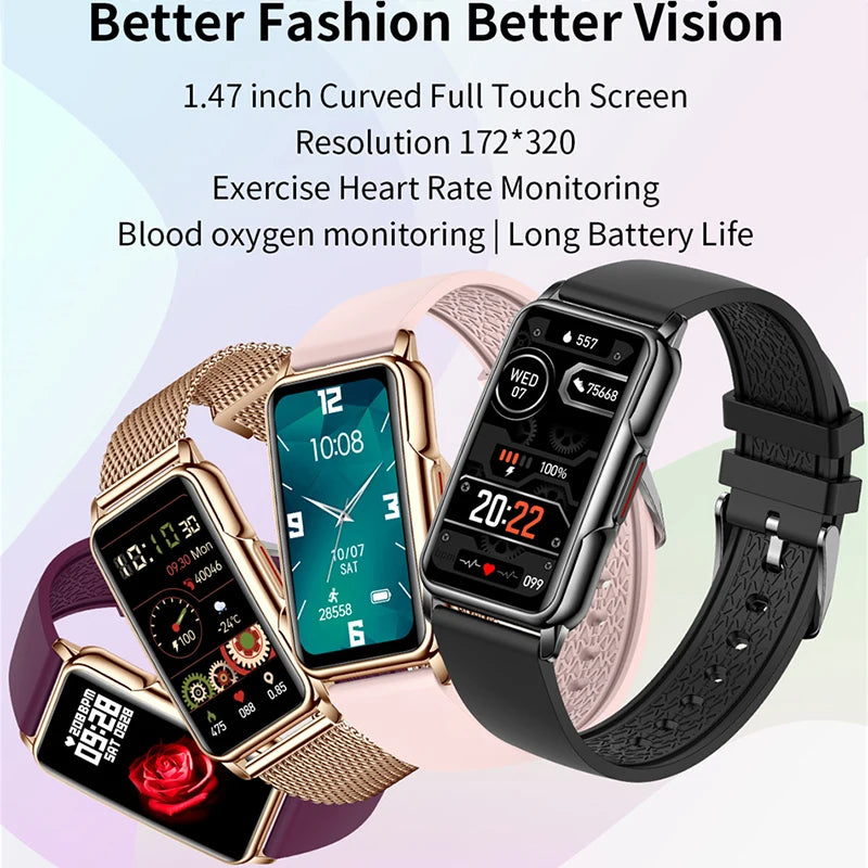 Full-Touch GPS Sports Smartwatch