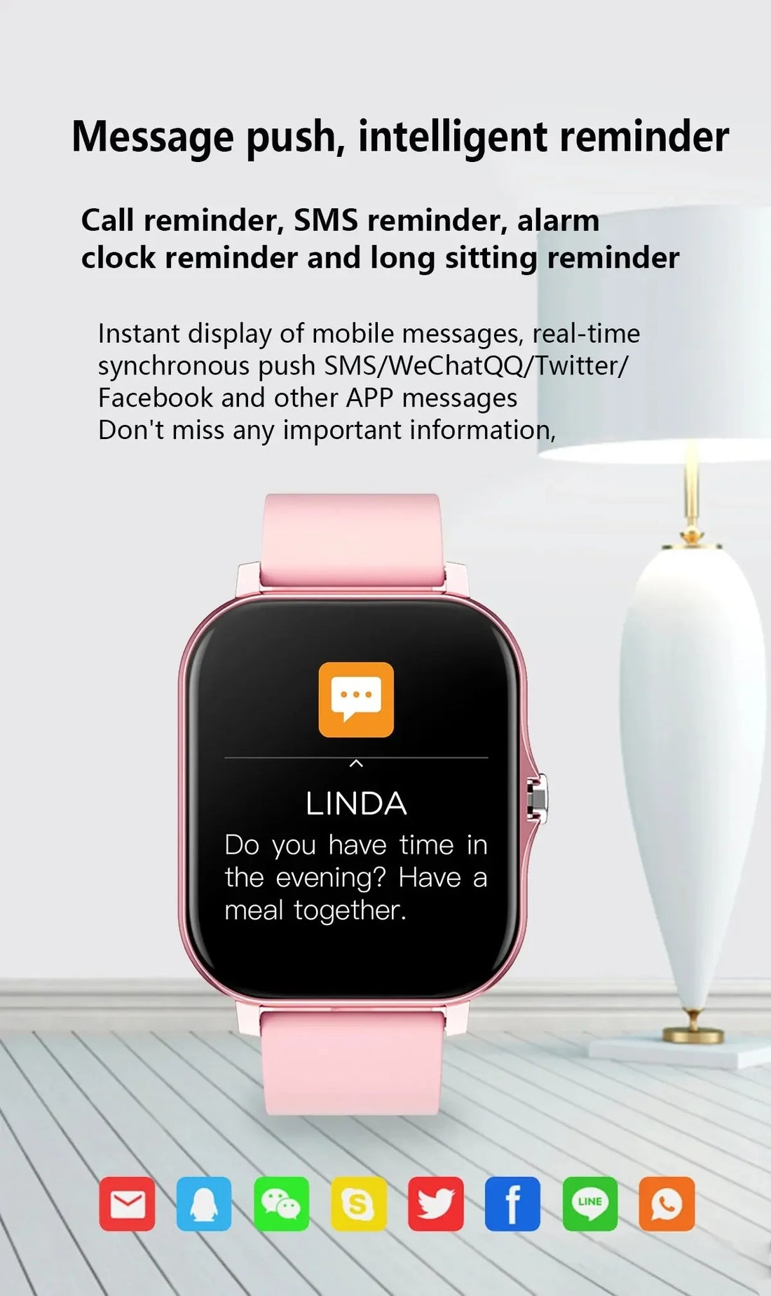 Full-Touch GPS Sports Smartwatch