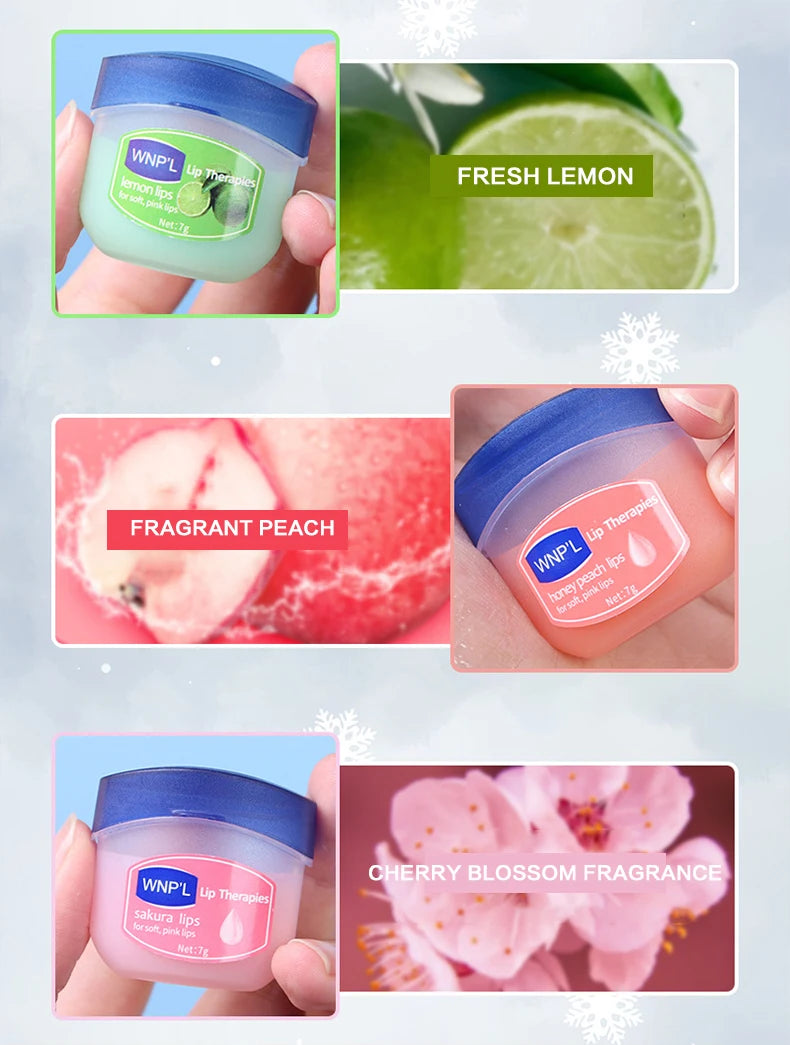 Natural Plant-Based Lip Balm Set – 4/6/8pcs