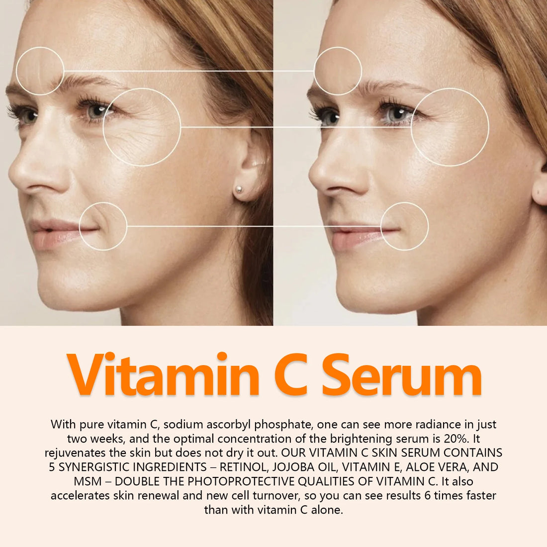 Vitamin C & Jojoba Brightening Facial Serum