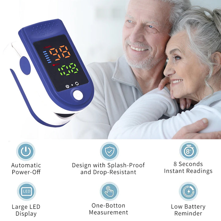 AiQUE Portable Fingertip Oximeter