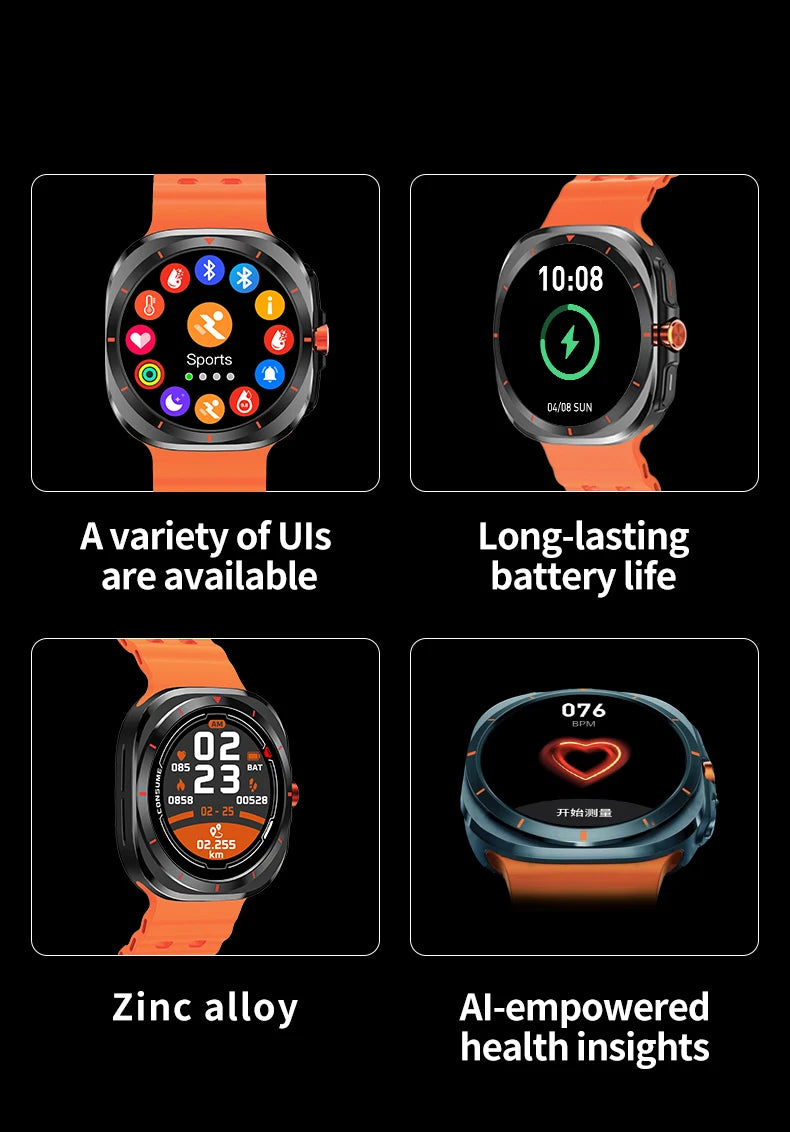 LAXASFIT GT7 Ultra Smartwatch