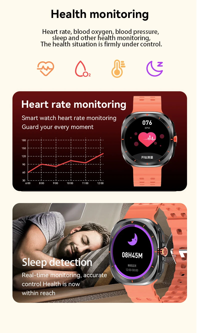 LAXASFIT GT7 Ultra Smartwatch