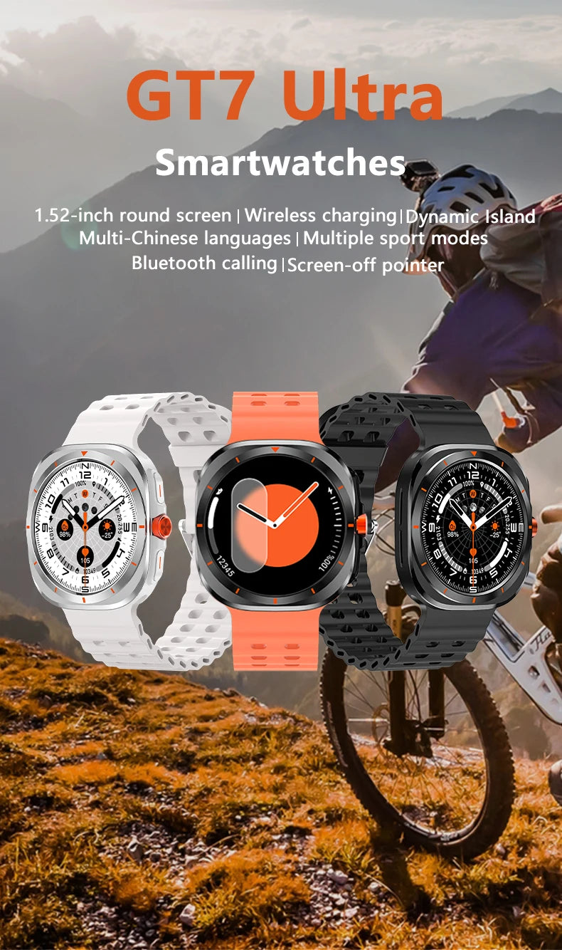LAXASFIT GT7 Ultra Smartwatch